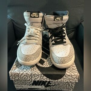 Nike Air Jordan 1 Retro High OG "White Cement" Men's Size 13 (DZ5485-052) W/ Box